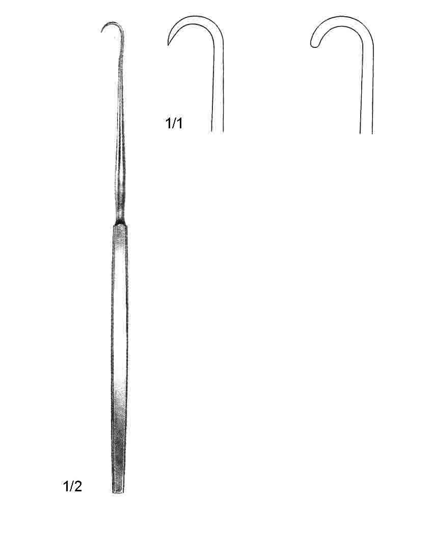 TRACHEAL KANCA KÜNT 17CM